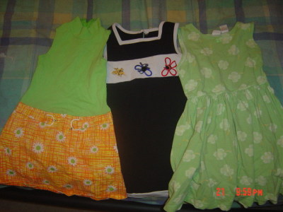 $35 for all girls clothes- size 6 dresses